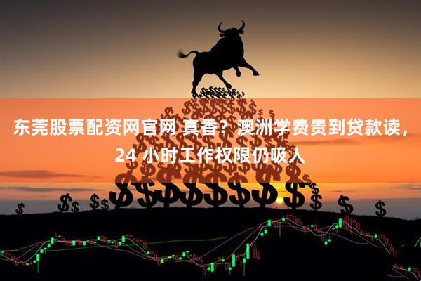 东莞股票配资网官网 真香？澳洲学费贵到贷款读，24 小时工作权限仍吸人