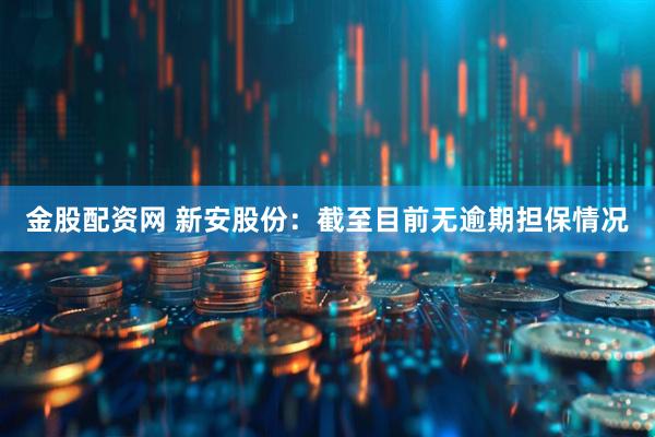 金股配资网 新安股份：截至目前无逾期担保情况